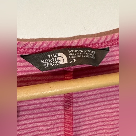 North Face | Pink and White Pinstripe Jersey Dress - Size Small - Picture 10 of 12